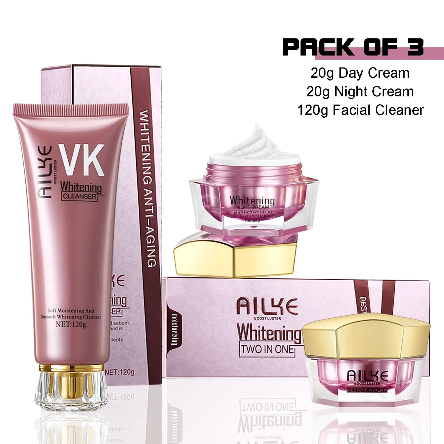 Lightening Anti-Wrinkle Face Cream with Collagen