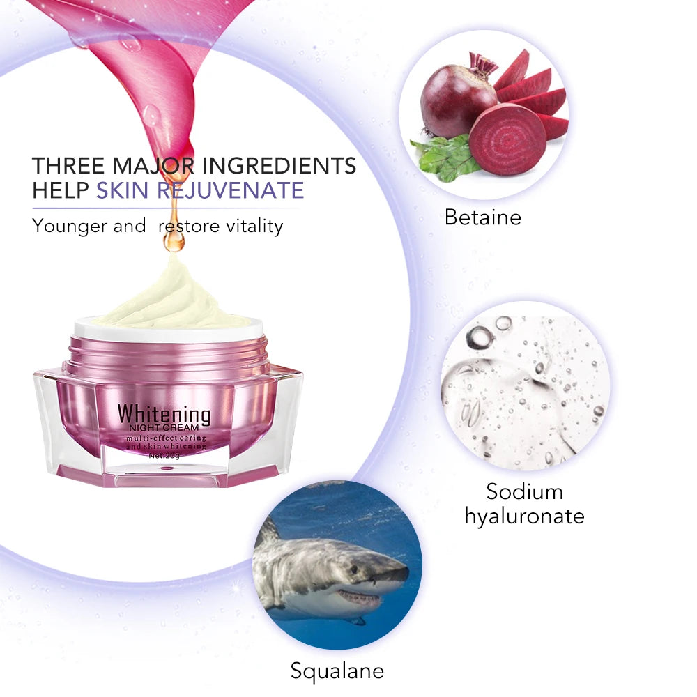 Lightening Anti-Wrinkle Face Cream with Collagen