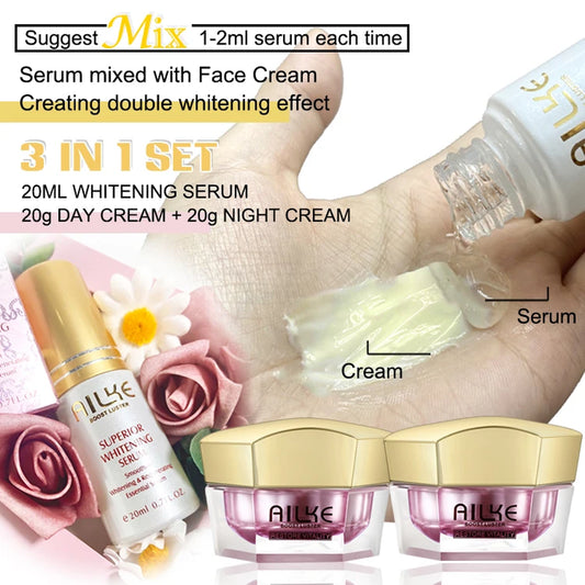 Lightening Anti-Wrinkle Face Cream with Collagen